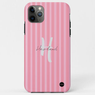 iPhone / iPad case Pale Pink Stripe