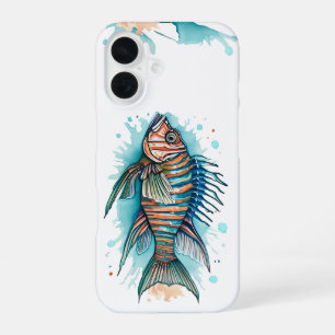 iPhone / iPad case - Watercolor Series: Lionfish