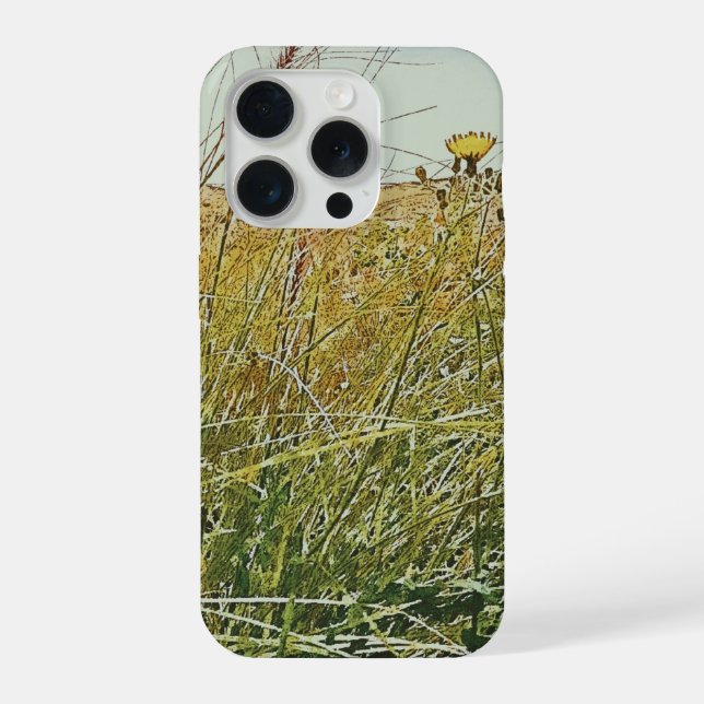 iPhone / iPad case "Wild flowers" (Back)