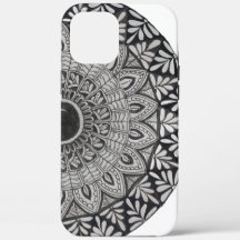 iPhone / iPad case with mandala art