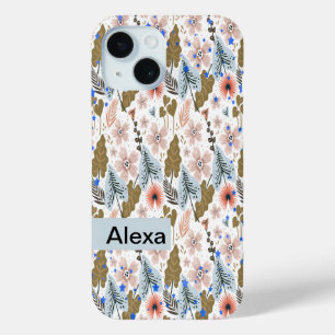 iPhone / iPad case with Tropical Floral Design