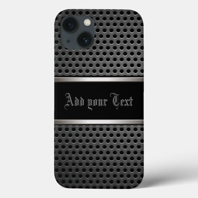 iPhone, iPad, SG3,4,5, Motorola Cases-Carbon Steel Case-Mate iPhone Case (Back)