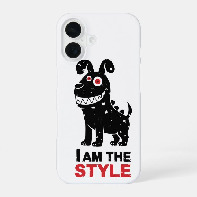 iPhone / iPad shell dog is the style 16 Case (Back)