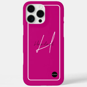 iPhone Modern Cell Phone Case w/ Name HAMbyWG