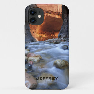 iPhone, Personalised Name , Zion Narrows iPhone 11 Case
