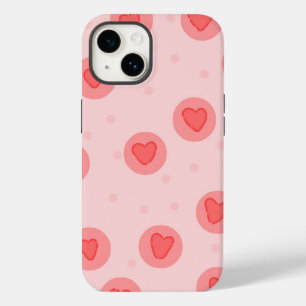 iPhone Pink case cute love