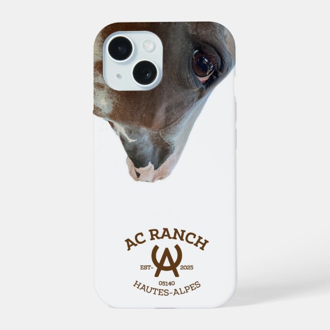 iphone ranch iPhone 15 case (Back)