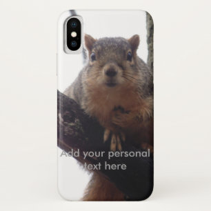 Iphone squirrel looking at you phone case