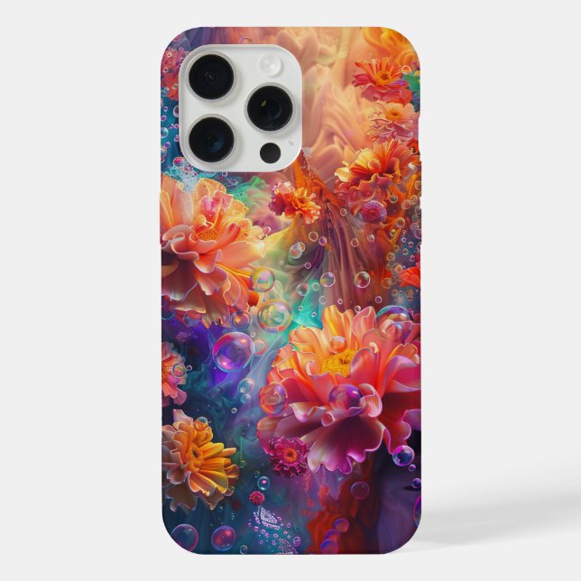 iPhone Vibrant Underwater Fantasy Design Case (Back)