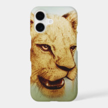 iPhone vintage case - Lion