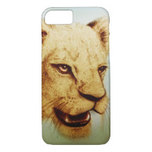 iPhone vintage case - Lion