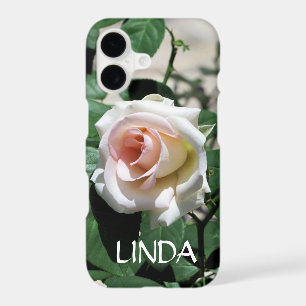iPhone White Rose Case