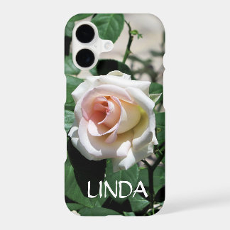 iPhone White Rose Case