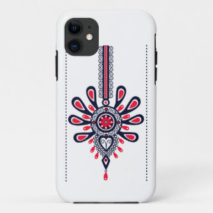 iphone with polish pattern - parzenica iPhone 11 case