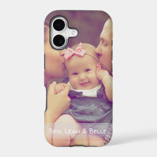 iPhone X hoesje with your photograph