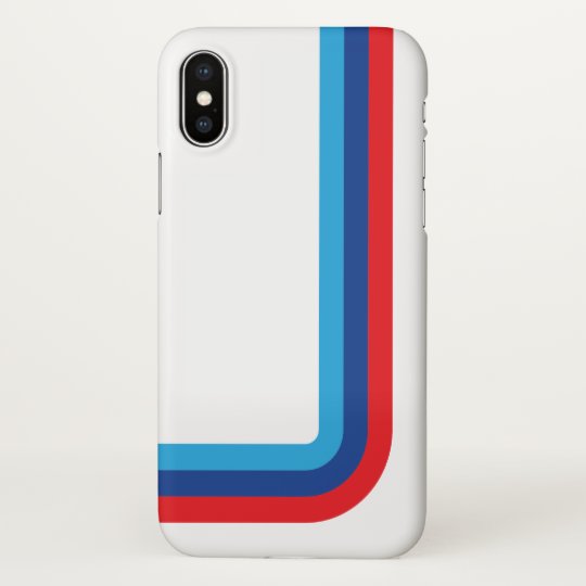Iphone X M Stripe Bmw Iphone Case Zazzle Co Uk