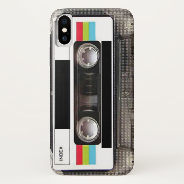 Iphone X Mixtape Phone Case (Back)