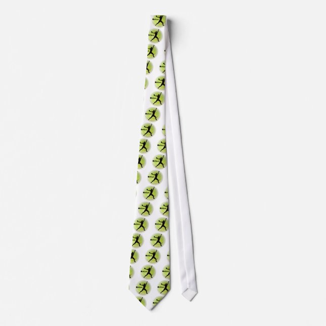 iPitch Fastpitch Softball Tie (Front)