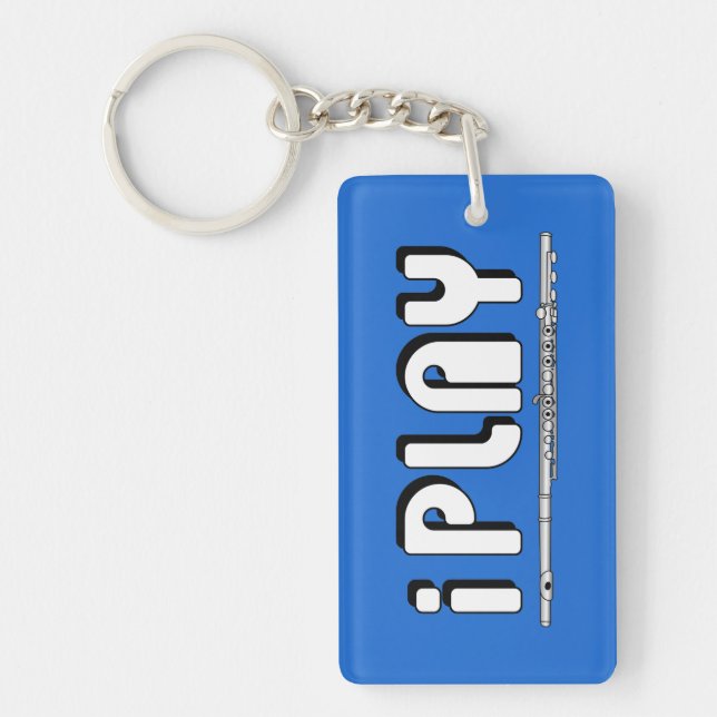 iPlay Flute Key Ring (Front)
