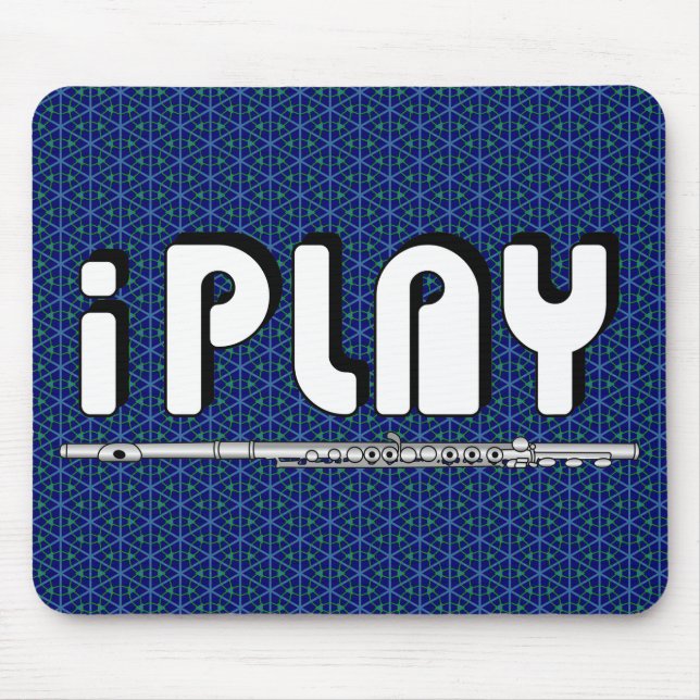 iPlay Flute Mouse Mat (Front)