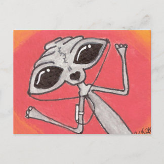 IPOD Alien Post Cards
