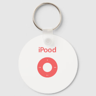 Ipod spoof Ipood pink Key Ring