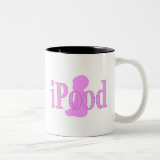 ipood girls Two-Tone coffee mug