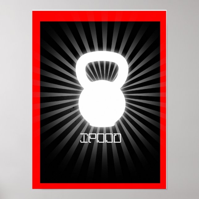 Ipood - Kettlebell Elite Fitness Poster (Front)