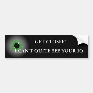 IQ BUMPER STICKER