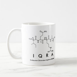 Iqra peptide name mug