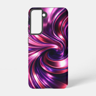 iquid Chrome Purpleberry Swirl Samsung Galaxy Case