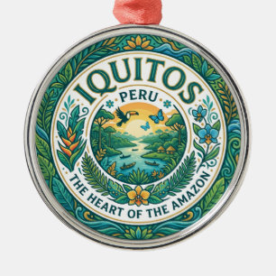 Iquitos, Peru Peru Metal Tree Decoration