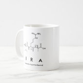 Ira peptide name mug (Front Left)