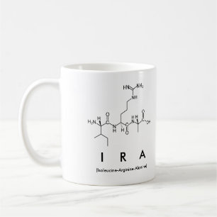 Ira peptide name mug