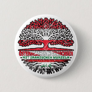 Irak Irakisch Österreichisch Österreich Baum 6 Cm Round Badge
