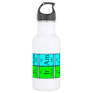 Iram periodic table name bottle