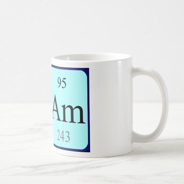 Iram periodic table name mug (Right)