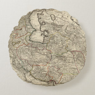 Iran, Afghanistan, Pakistan Round Cushion