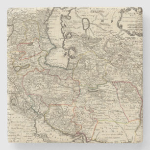 Iran, Afghanistan, Pakistan Stone Coaster