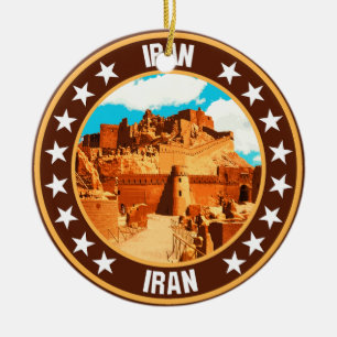 Iran ceramic tree decoration