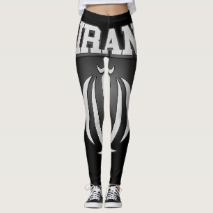 Iran Coat of Arms Leggings