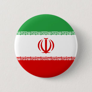 Iran Flag 6 Cm Round Badge
