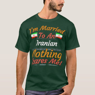 Iran Flag Butterfly Gift for Iranian Persian From  T-Shirt