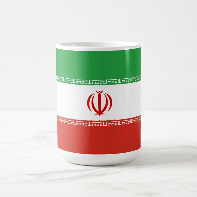 Iran flag coffee mug (Center)