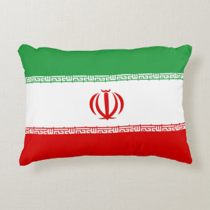 Iran Flag Decorative Cushion