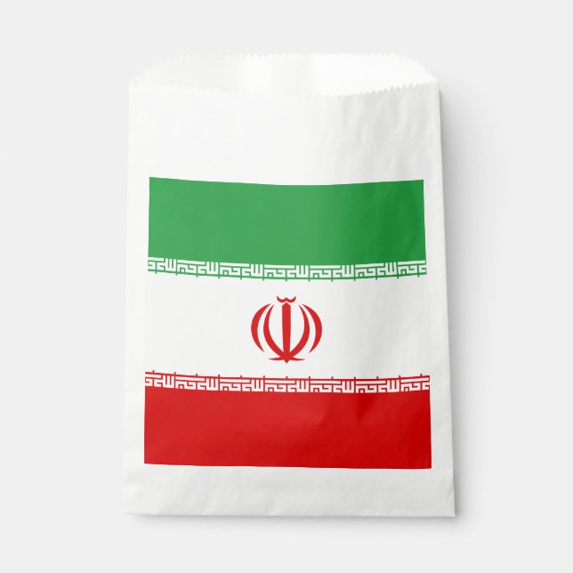Iran Flag Favour Bags (Front)