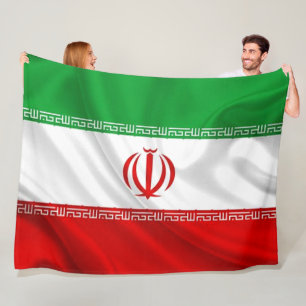 IRAN FLAG FLEECE BLANKET