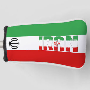 Iran Flag Gorgeous Patriotic Golf Head Cover