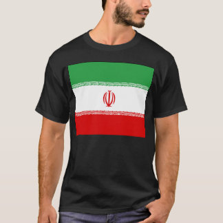 Iran Flag - Horizontal T-Shirt