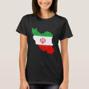 iran flag  Iranian map  iran  for women T-Shirt